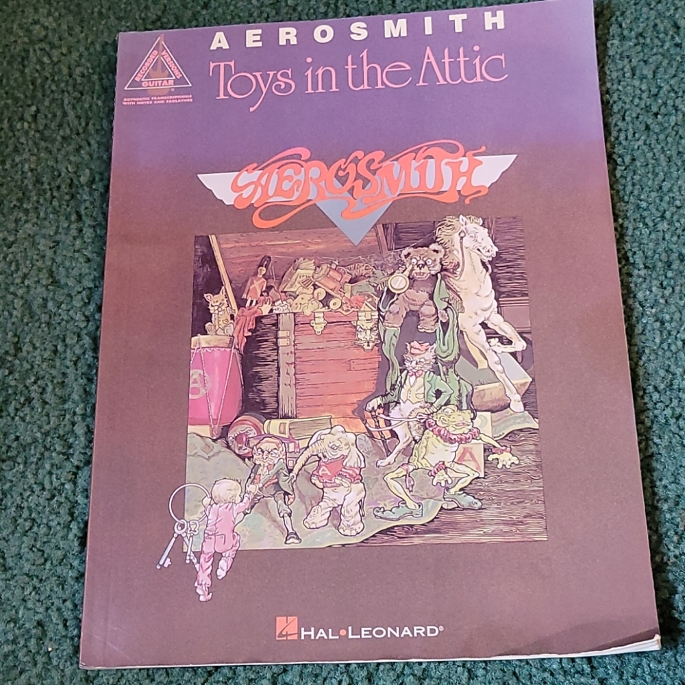 Aerosmith Sheet Music Book
